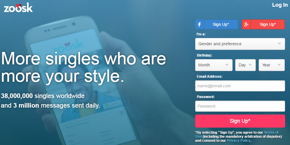 Zoosk.com - This is How a Perfect Dating Site Should Look Like.